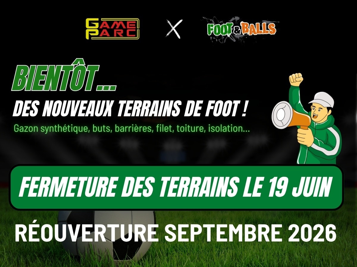 Information fermeture des terrains