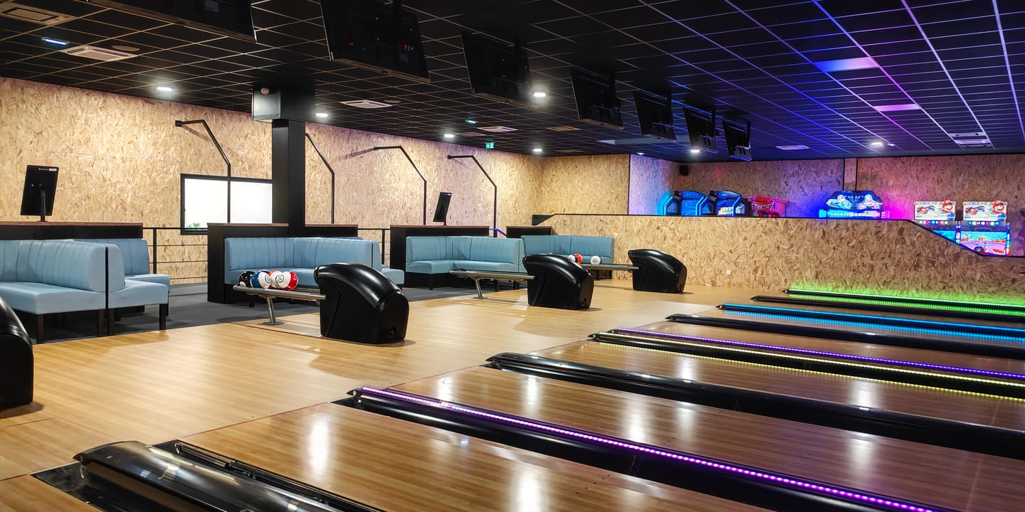 Quilles en bout de piste au bowling de Poitiers